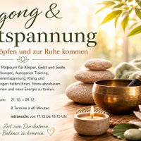 Entspannt in den Abend – Qi Gong und vielfältige Entspannungsmethoden