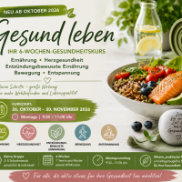 Gesund leben – Dein 6-Wochen-Gesundheitskurs – Herbstkurs 2026